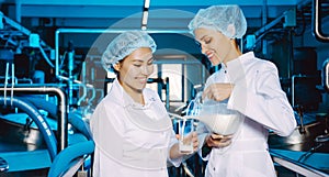 Milk factory production