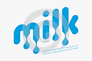 Milk font