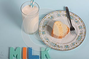 Milk fun letters photo