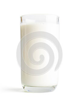 milk glass on white