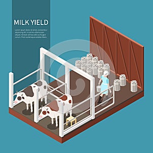 Milk Production Concept