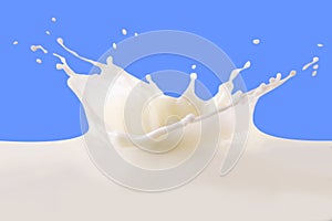 Milk splash