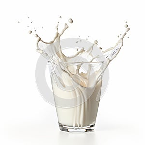 Milk Splashing Into Glass: Vray Tracing, Carsten Holler, Creative Commons Attribution