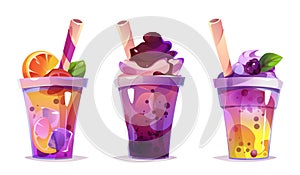 Milk tea bubble drink vector juice cup cartoon