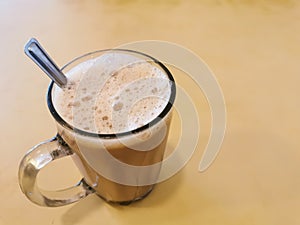 Milk tea or popularly known as The Tarik in Malaysia.