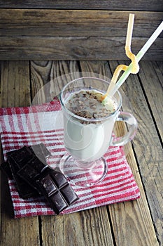 Milkshake with chocolate