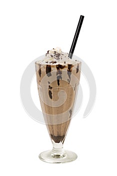 Milkshake chocolate coffee