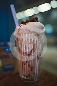 Milkshake at Gordon Ramsay street burger restaurant photo
