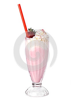 Milkshake on the table