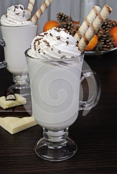 Milkshake with whipped cream
