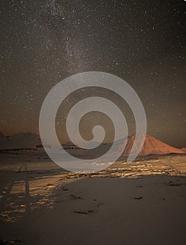 The Milky Way in Ny-Ã…lesund, Svalbard. Nasa Public Domain Imagery