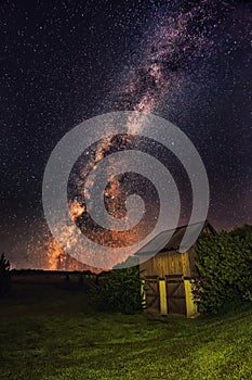 Milky Way Over Old Burn