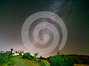 Milky Way Starscape in South East California