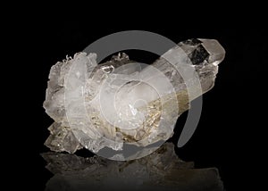 Milky White Quartz Crystal Cluster