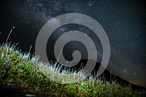 Milkyway at Mount Pulag National Park, Benguet, Philippines photo