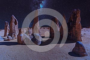 Milkyway at The Pinnacles Desert in Nambung National Park