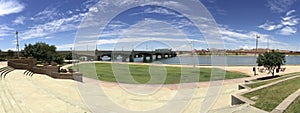 Mill Avenue Bridge over Salt Lake River, Tempe, AZ