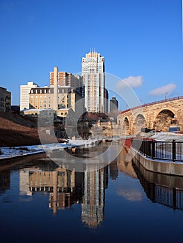 Mill City Ruin park in Minneapolis