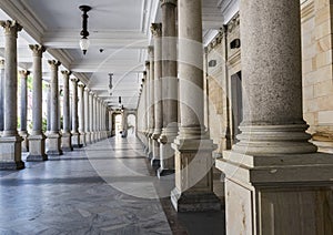 Mill colonnade in Karlovy Vary