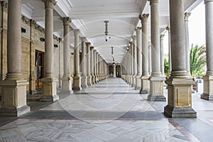 Mill colonnade in Karlovy Vary