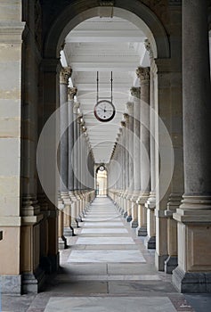Mill Colonnade in Karlovy Vary photo