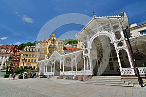 Mill Colonnade. Karlovy Vary. Czech Republic