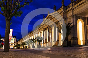 The Mill Colonnade Mlynska kolonada Neo-Renaissance building