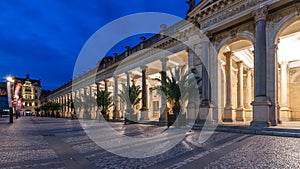 Mill Colonnade in the spa town of Karlovy Vary