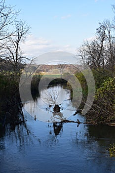 Mill Creek in Ridgeway, Wisconsin photo