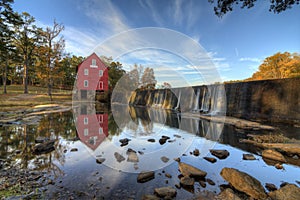 Mill on a Dam