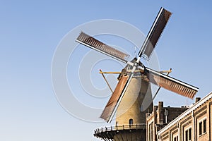 Mill Kyck over den Dyk in Dordrecht, The Netherlands