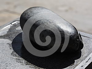 The mill or maray is a lithic object that is used for growing food in Peru photo