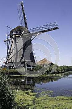 Mill near Hazerswoude-Dorp in the Dutch municipality of Alphen aan den Rijn