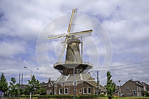 Mill the Rose in Delft also known as Molen de Roos.