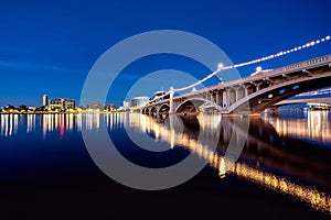 Mill Street Bridge over Tempe Town Lake photo