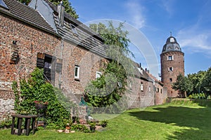 Mill tower in the historic center of Kranenburg