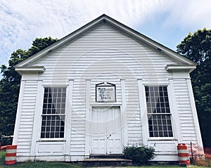 Millbrook Village church houses exterior