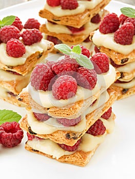 Mille feuille photo