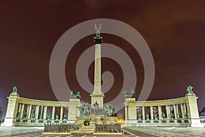 Millenary Monument in Budapest