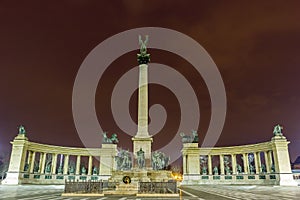 Millenary Monument in Budapest photo