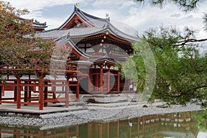 millenary temple of the city of Uji in Kyoto