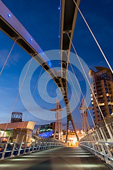 Millenium bridge manchester