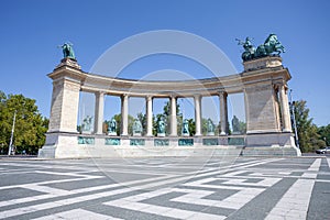 Millenium monument in Budapest