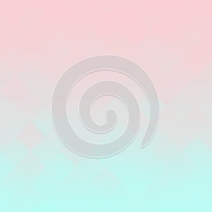 Millennial Pink Mint Geometric Background Pastel Ombre Gradient Abstract spring soft blurry template