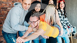 Millennials leisure socializing teambuilding photo