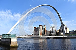 The Millennium Bridge and Baltic Centre for Contemporary Art