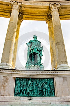 Millennium monument statue
