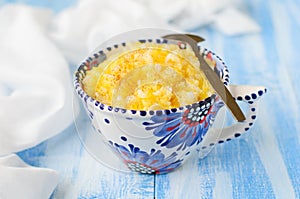 Millet and Rice Kasha (Porridge) with Pumpkin