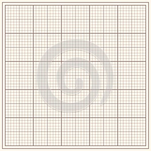 Millimeter graph paper grid. Abstract squared background. Geometric pattern for school, technical engineering line scale