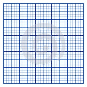 Millimeter graph paper grid. Abstract squared background. Geometric pattern for school, technical engineering line scale